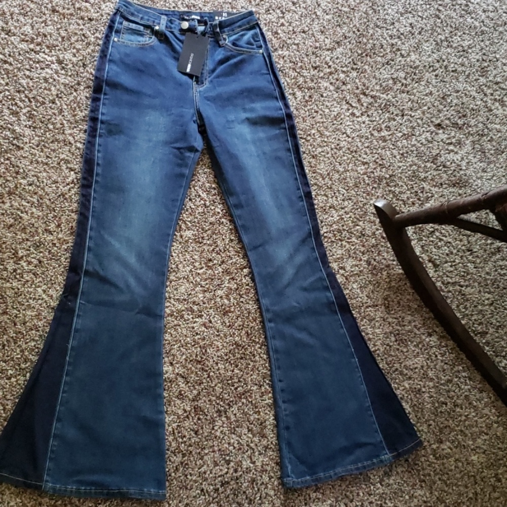 Fashion Nova bell bottom jeans